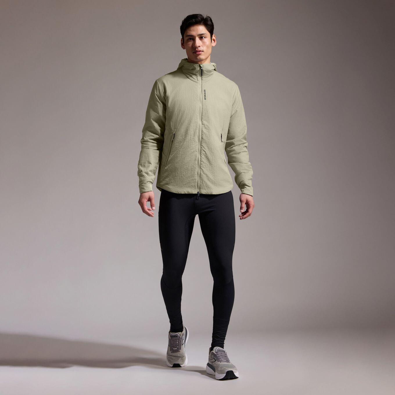 Veste à capuche Gore Wear Concurve Windstopper Beige Homme 3/7
