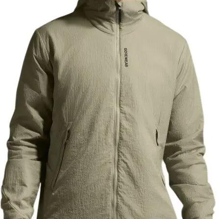 Men's Gore Wear Concurve Windstopper Beige Hooded Jacket