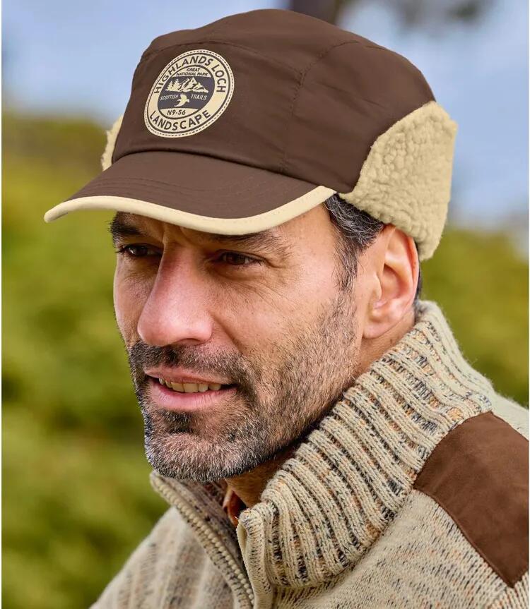 Casquette Cache-Oreilles Fourrée Sherpa  3/3