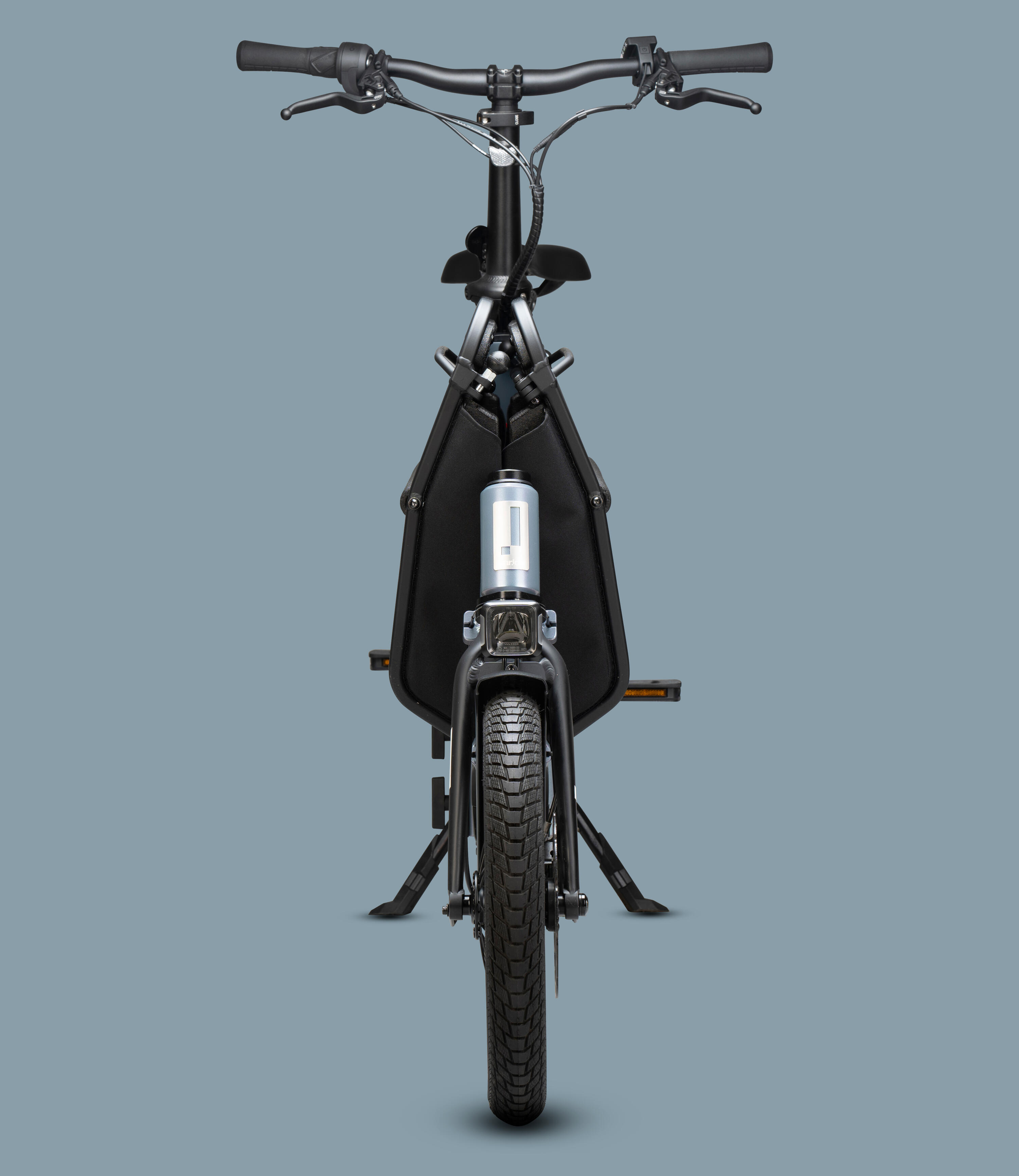 CAR.LOS V Faltbares E-Cargobike Unisex, kurzer Frontlader 3/4