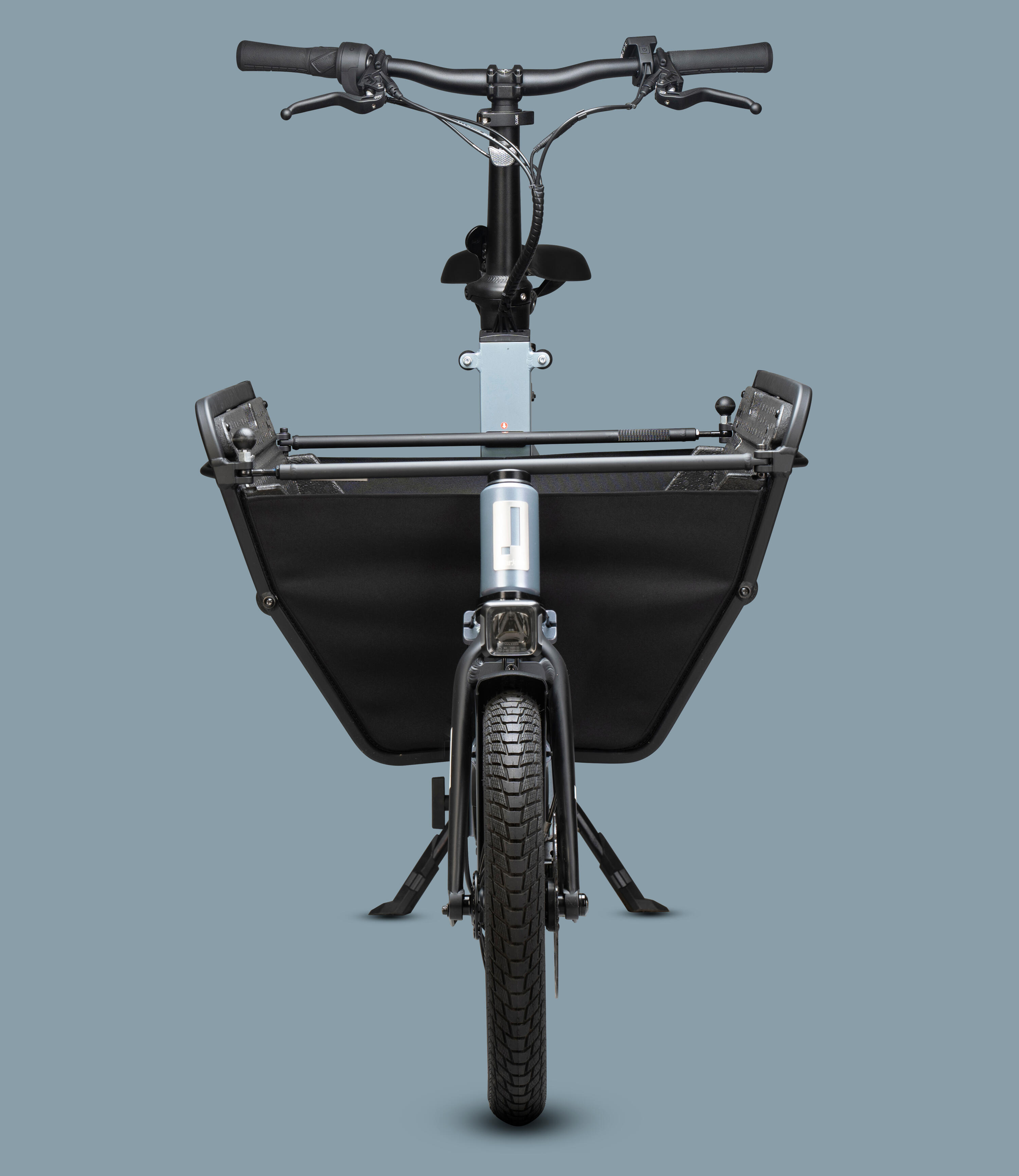 CAR.LOS V Faltbares E-Cargobike Unisex, kurzer Frontlader 4/4