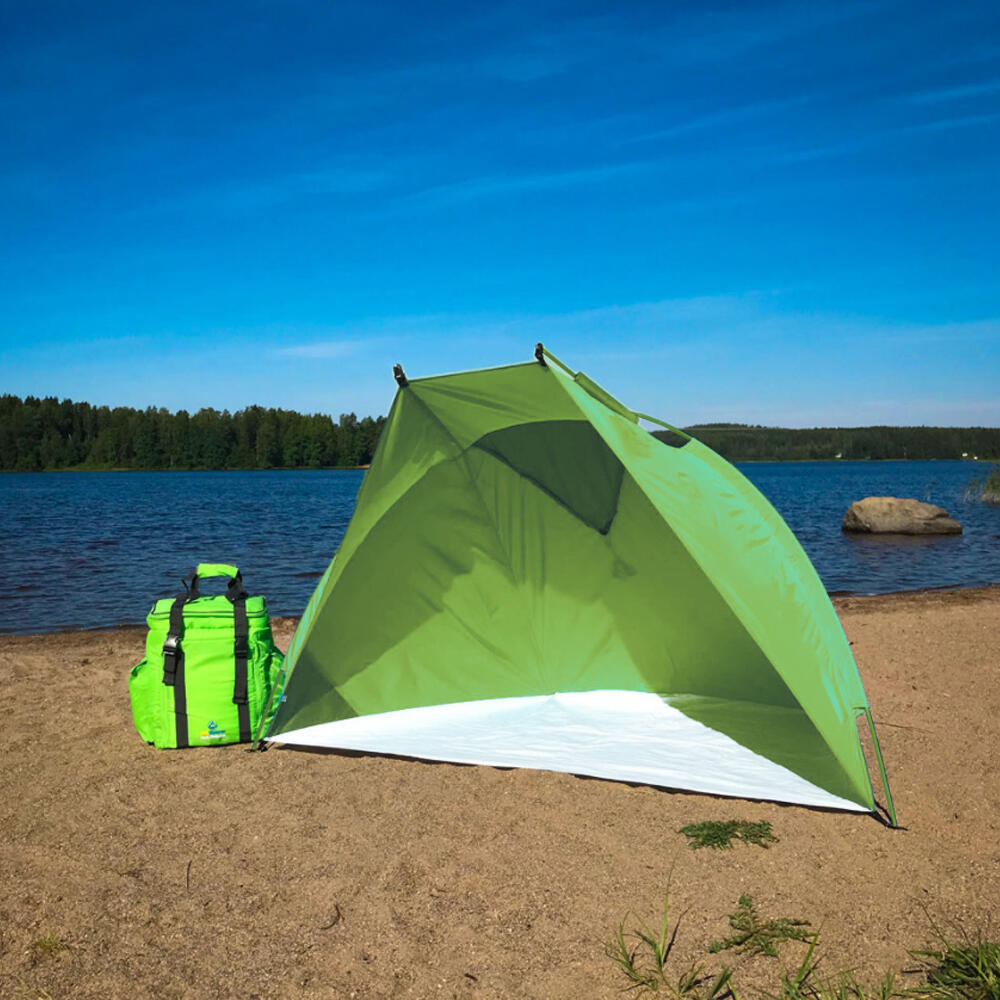 Strandmuschel Helios Air 850 Grün - Ultraleichtes Strandzelt 3/7