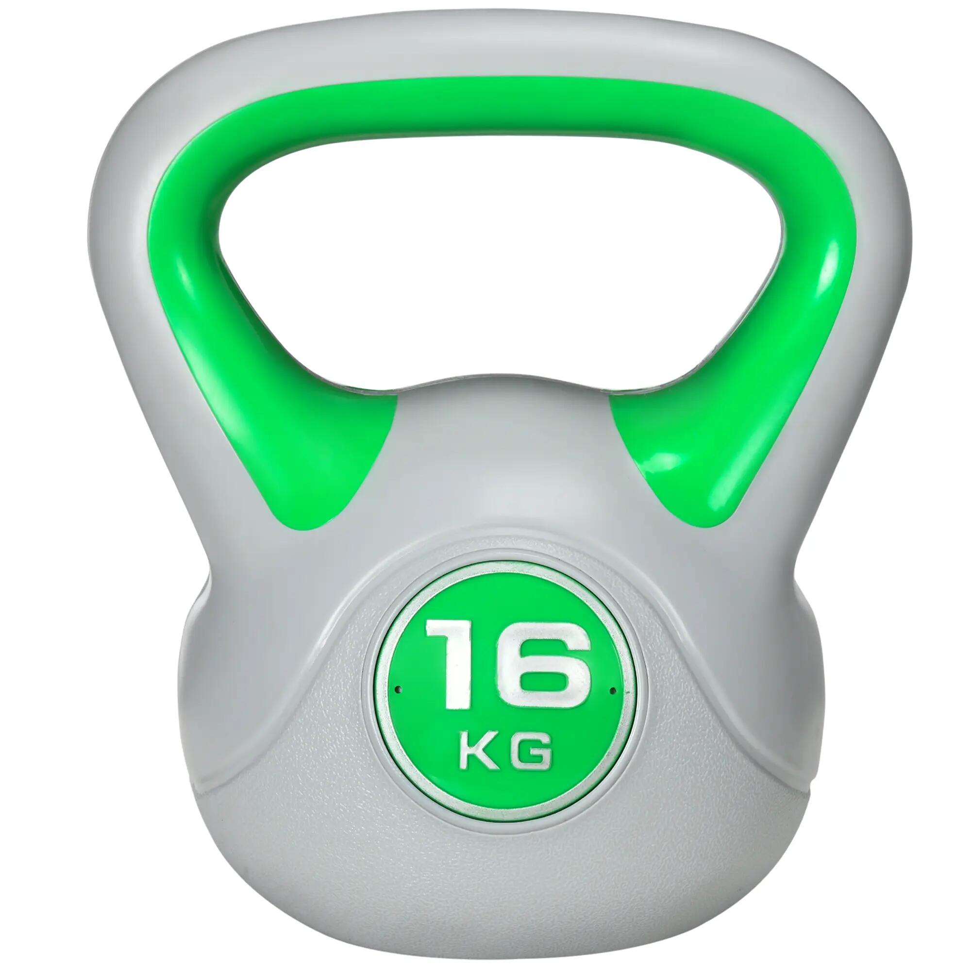 Kettlebell 16 Kg poignée ergonomique PU 5/5