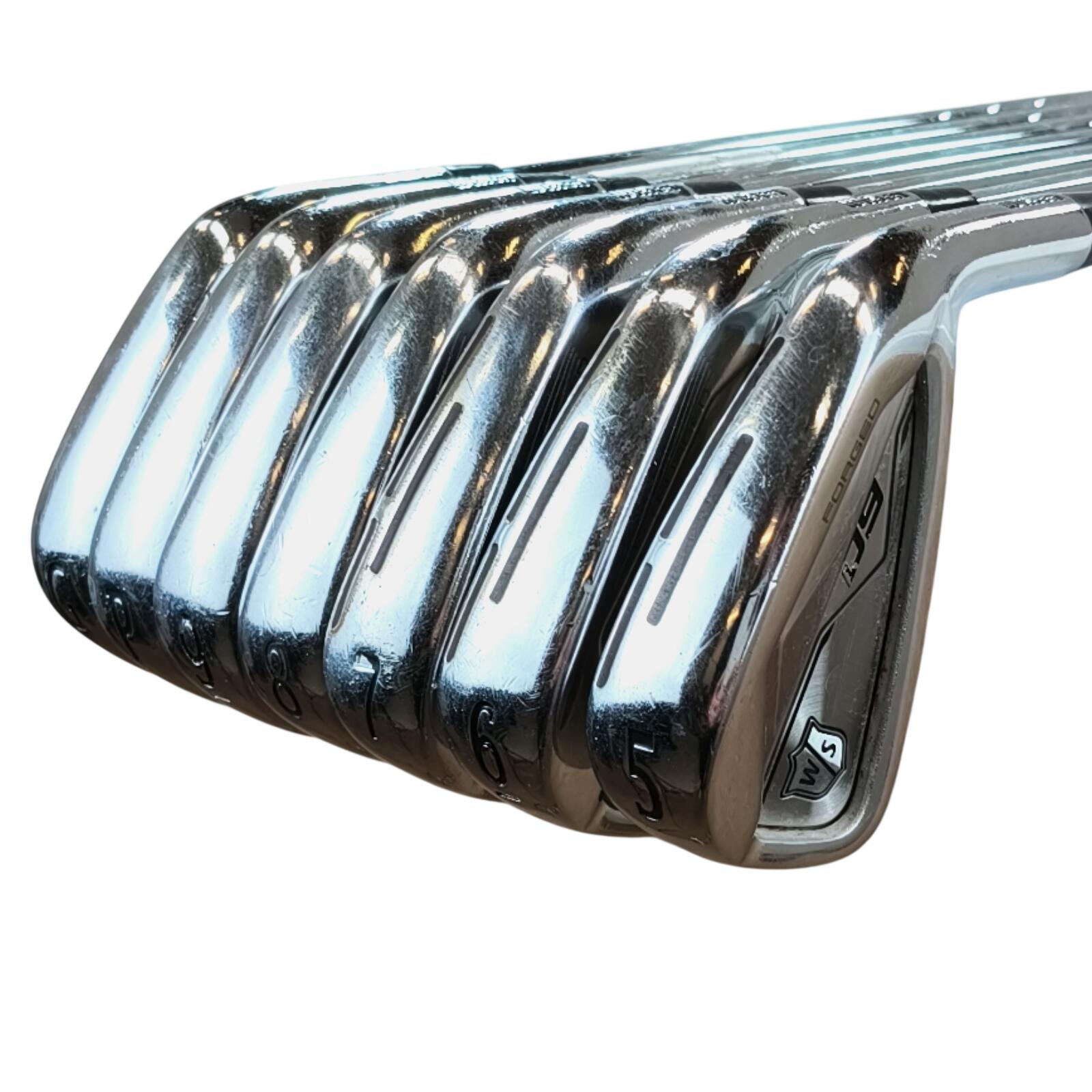 Wilson Staff D9 Forged IJzerset / 5-PW+GW / Flex Stiff / Staal 3/7