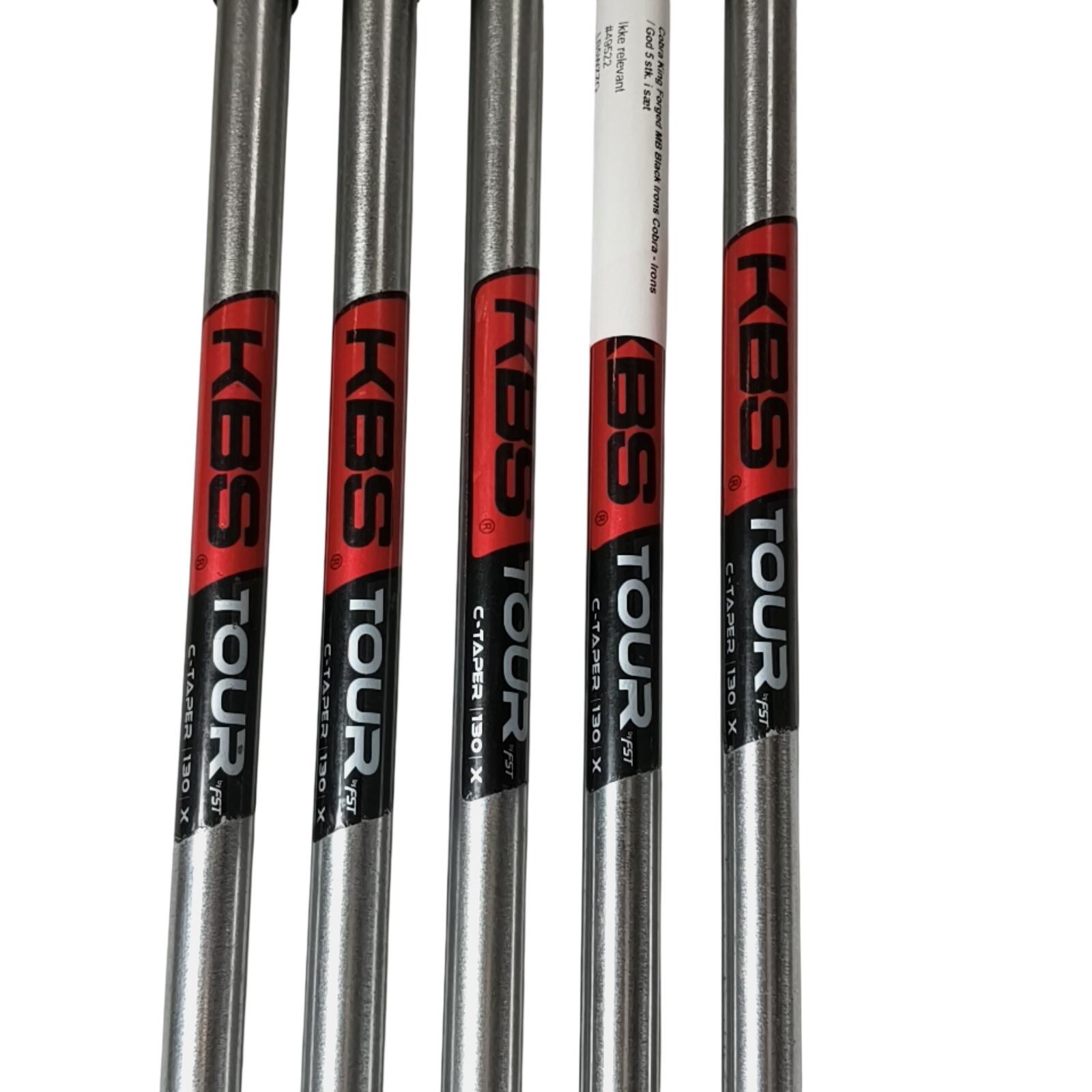 Cobra King Forged MB IJzerset / 6-PW / Flex X-Stiff / Staal 4/7
