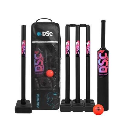 Panther Kunststoff Cricket Set Perfekt für Freizeit-Cricket