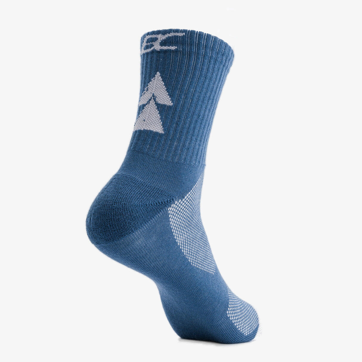 Chaussettes en laine Mérinos Running CROSSRUN MID 4/4