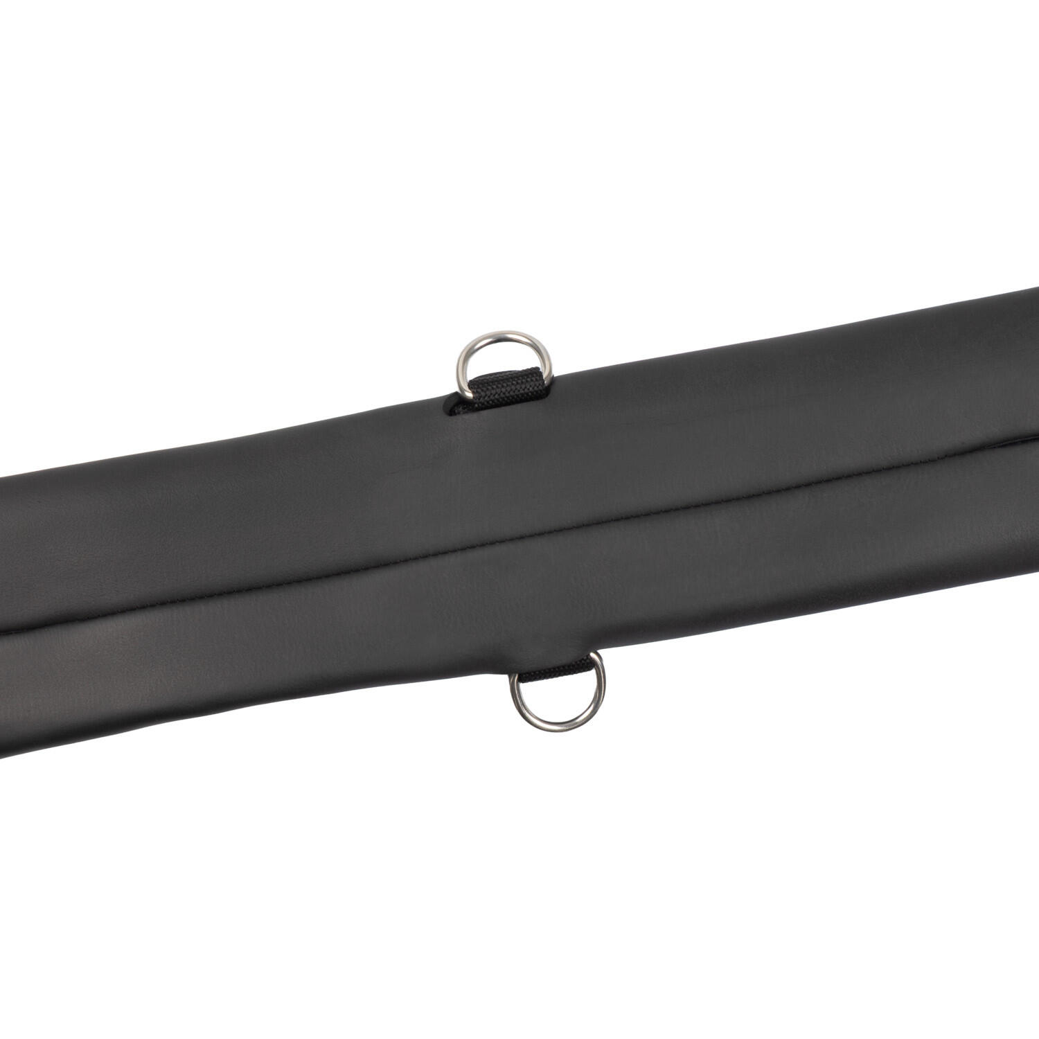 Glatte neopren-gurtung mit edelstahl-schnallen. 3/4