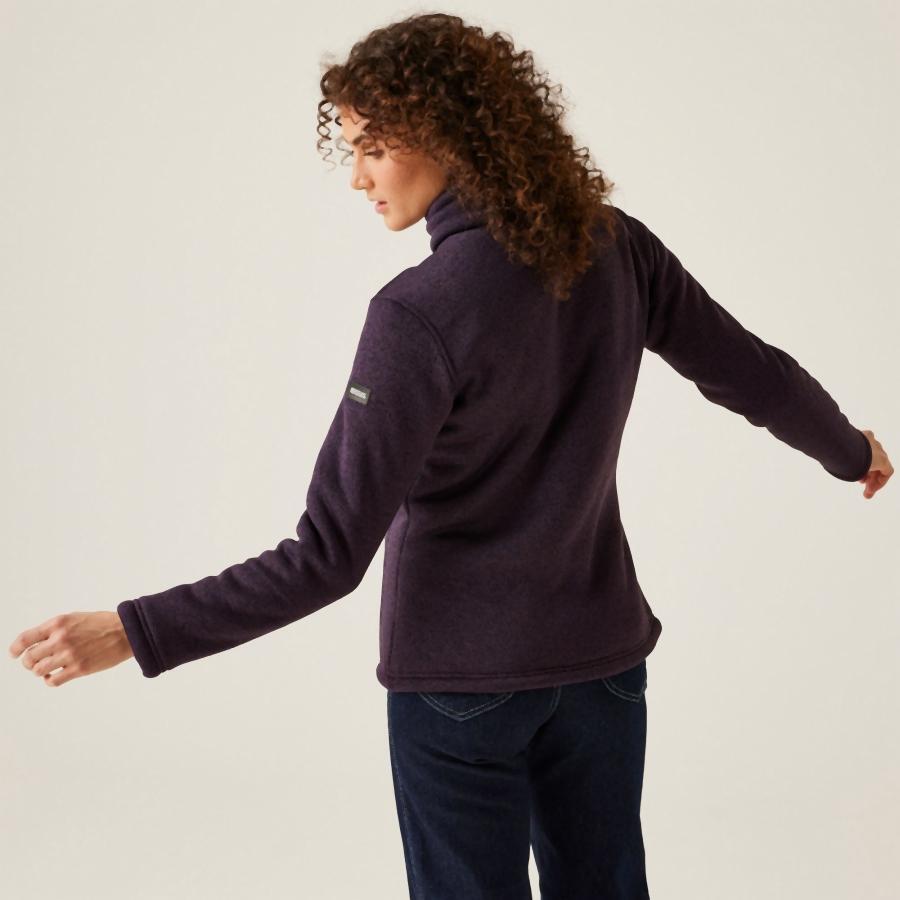 Sudadera con cremallera y cuello para mujer Regatta Razia II 3/6