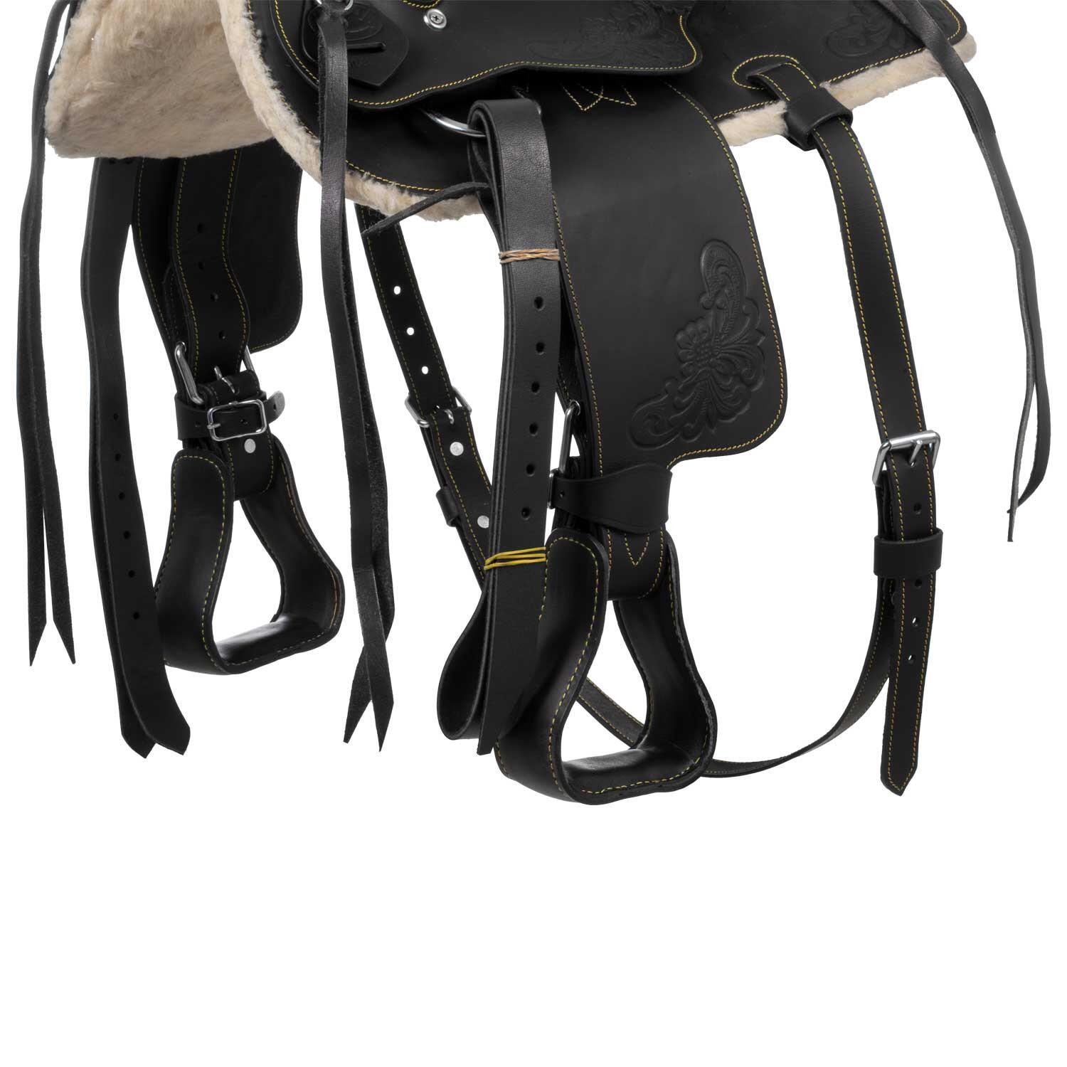 Selle pour poney modèle silver wire 7/7