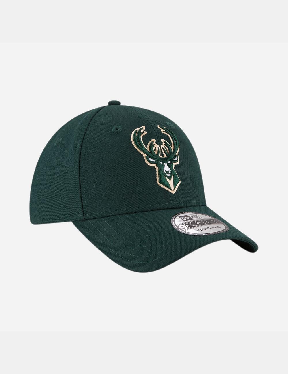 New Era The League NBA Cap Team Milwaukee Bucks 3/7