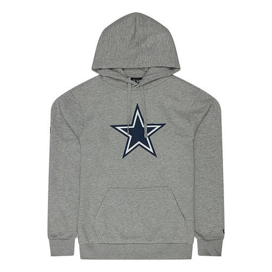 New Era Herren Hoodie NFL Dallas Cowboys Logo grau XL