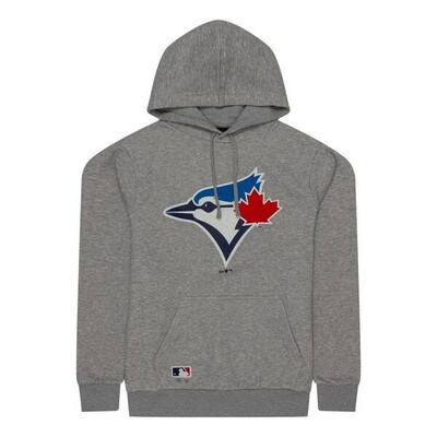 Sweat à capuche mlb toronto blue jays new era gris