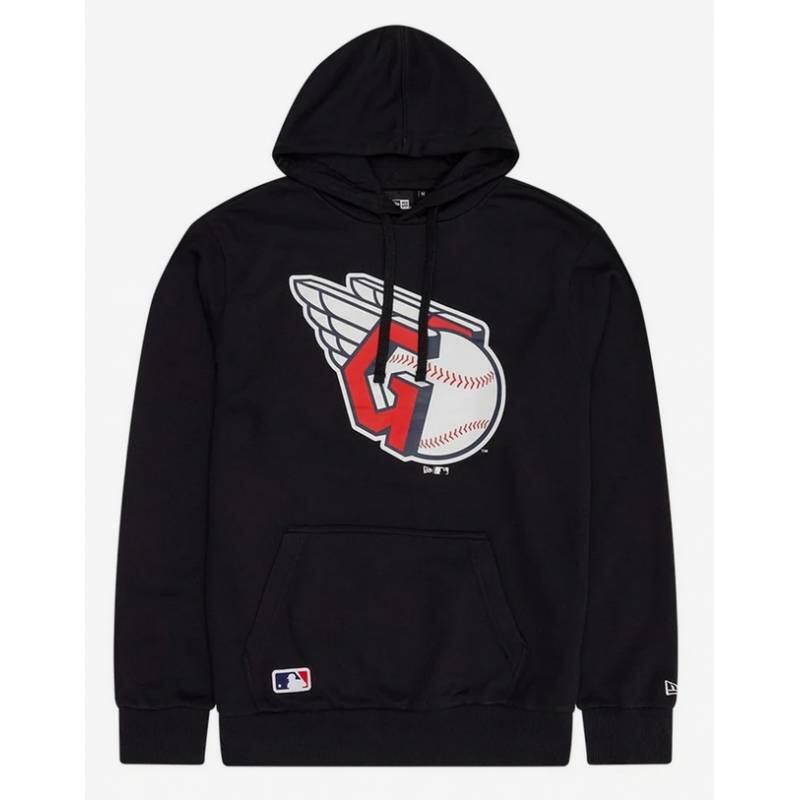 Sweat à capuche MLB Cleveland Guardians New Era Bleu marine 1/2
