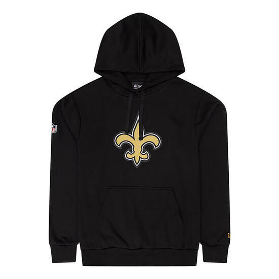 New Era Herren Hoodie NFL New Orleans Saints Logo schwarz