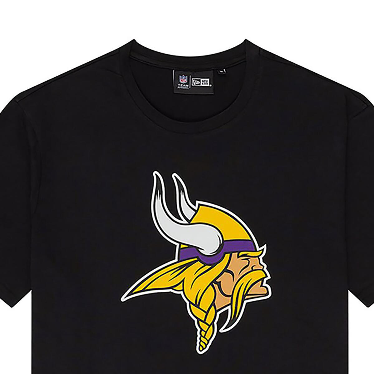 T-Shirt NFL Minnesota Vikings New Era Logo Noir 3/7