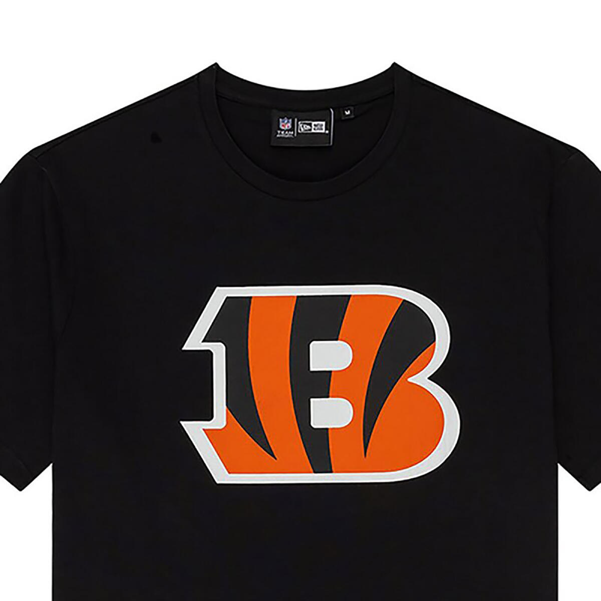 T-Shirt NFL Cincinnati Bengals New Era Logo Noir 3/7