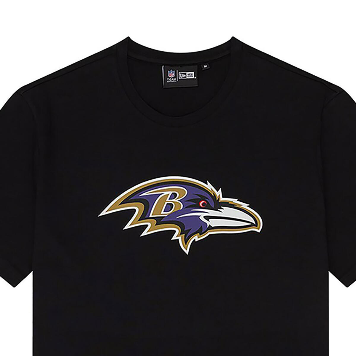 T-Shirt NFL Baltimore Ravens New Era Logo Noir 3/7