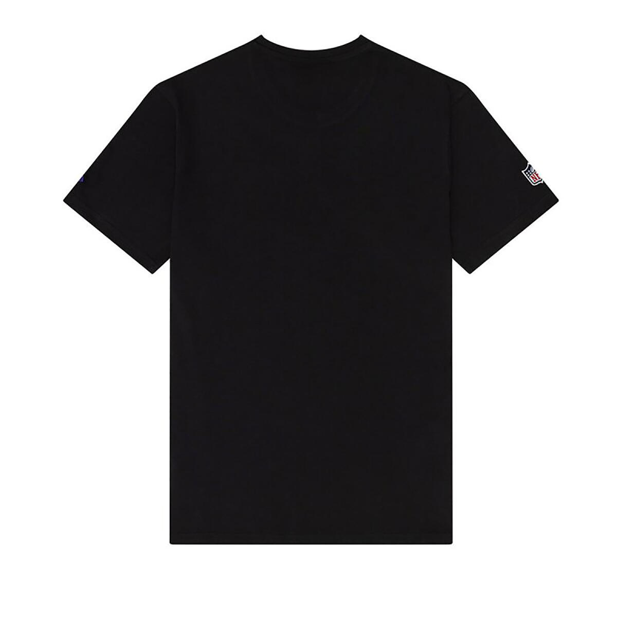 T-Shirt NFL Baltimore Ravens New Era Logo Noir 2/7