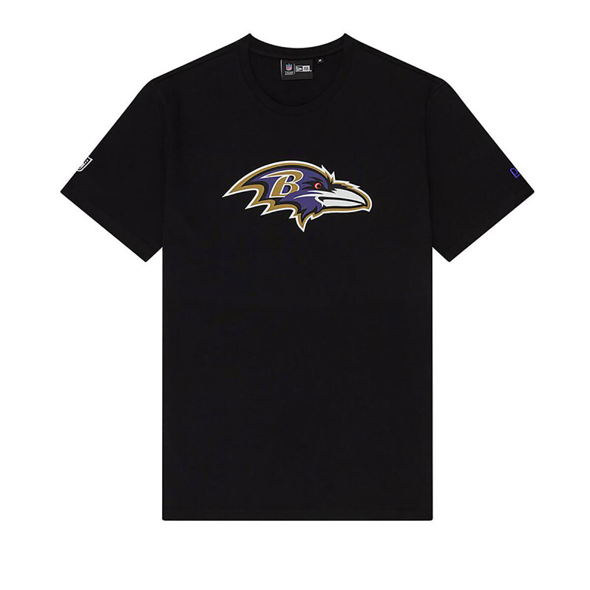 T-Shirt NFL Baltimore Ravens New Era Logo Noir 1/7