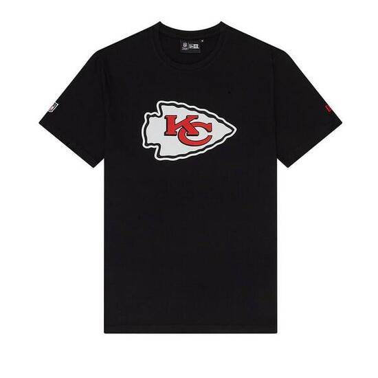 T-Shirt NFL Kansas City Chiefs New Era Logo Noir
