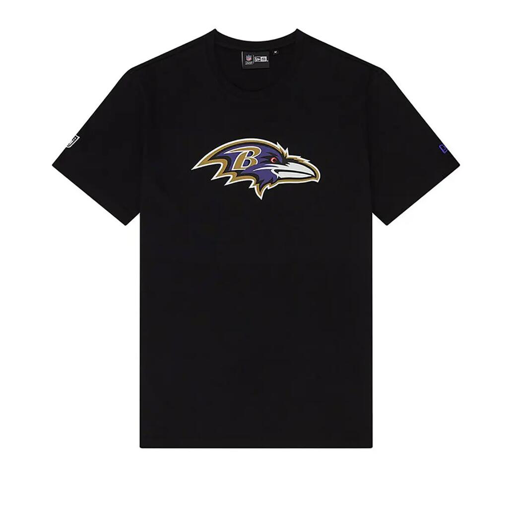 T-Shirt NFL Baltimore Ravens New Era Logo Noir