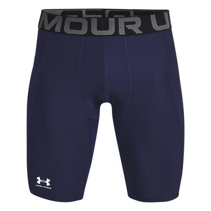 Short de compression Long Under Armour Heatgear 3.0 Bleu marine