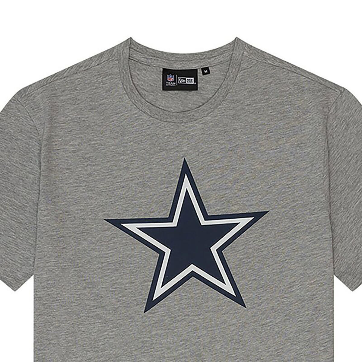 T-Shirt NFL Dallas Cowboys New Era Logo Gris 3/7
