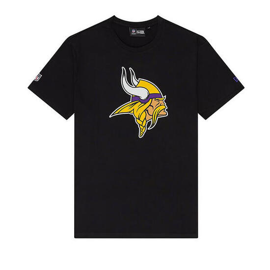 T-Shirt NFL Minnesota Vikings New Era Logo Noir