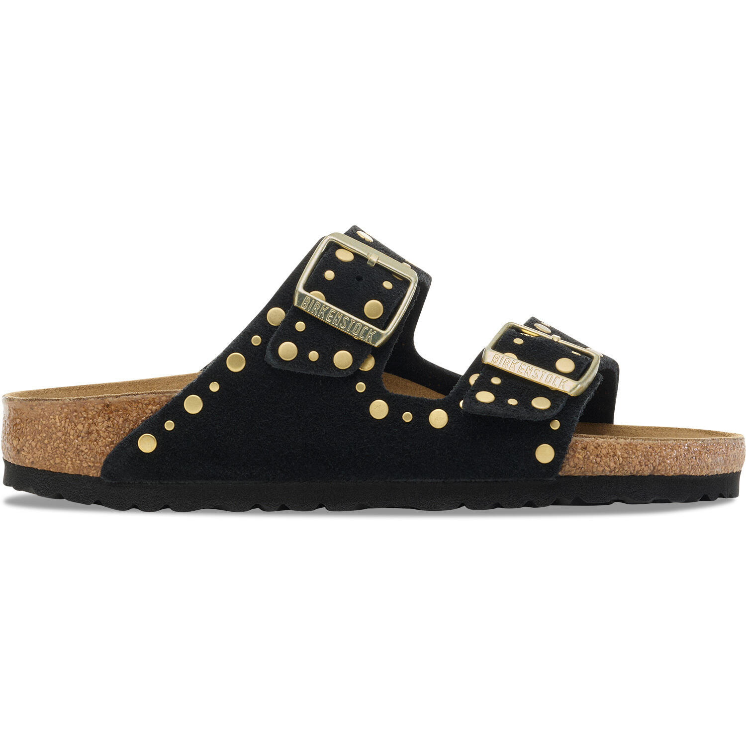 Sandalen Arizona Rivets Suede Leather 2/4