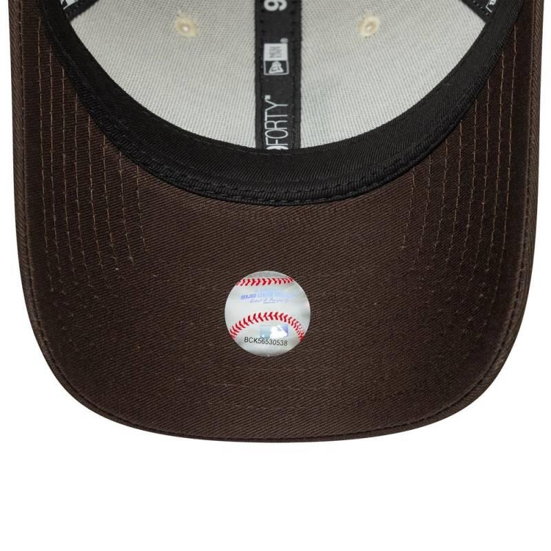 Casquette MLB Los Angeles Dodgers New Era Side Patch 9Forty Crème 3/6