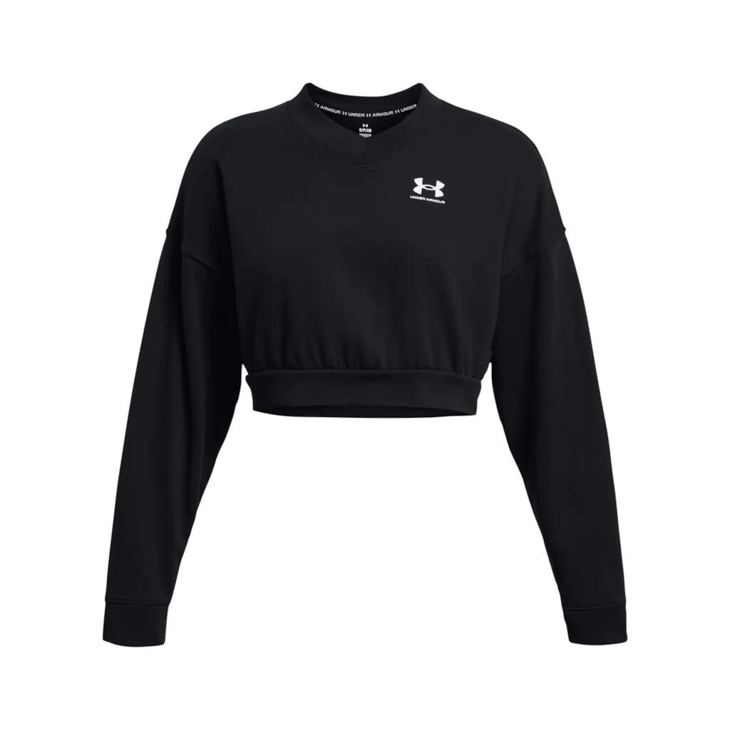 Women's Oversized Cropped Sweatshirt Under Armour Rival Terry