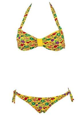 Bikini Arena Little Fruit Neckholder Giallo Taglia 36