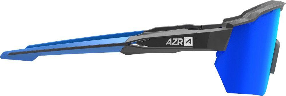 AZR Race RX Brille Matt Schwarz / Blaues Visier 3/5
