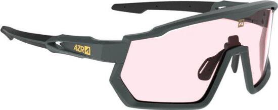 AZR Kromic Pro Race RX Mat Carbon/Black / Pink Photochromic Lens