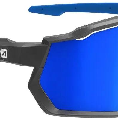 AZR Pro Race RX Matte Black Goggles / Blue Screen