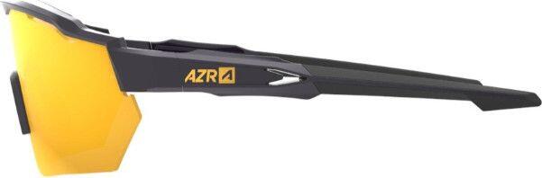 AZR Race RX Schwarz lackiert / Wasserabweisendes Visier Gold 4/6