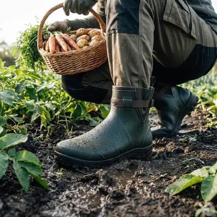 Bottillons homme Arxus Primo Jodhpur Hunting Green en caoutchouc