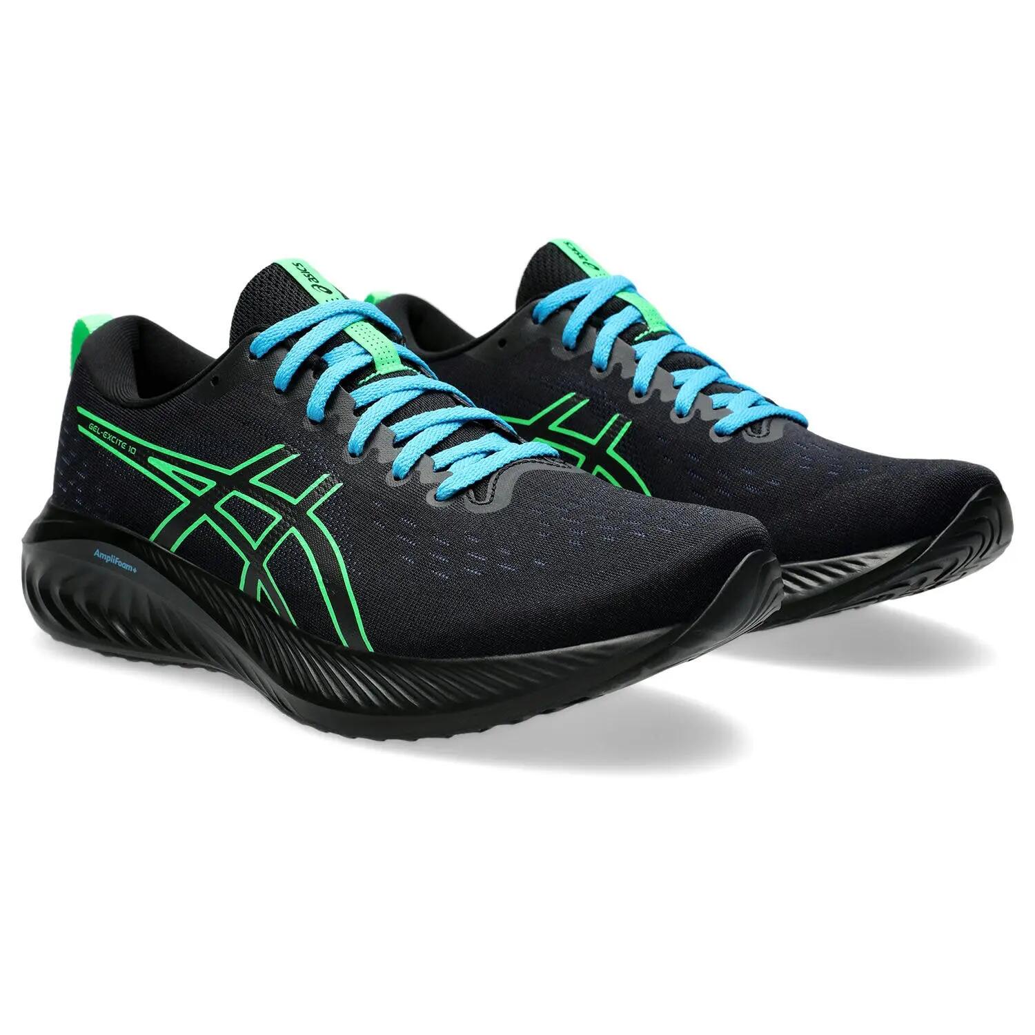 Calcado De Corrida Homem - ASICS Gel-Excite 10 - Black/New Leaf 2/7