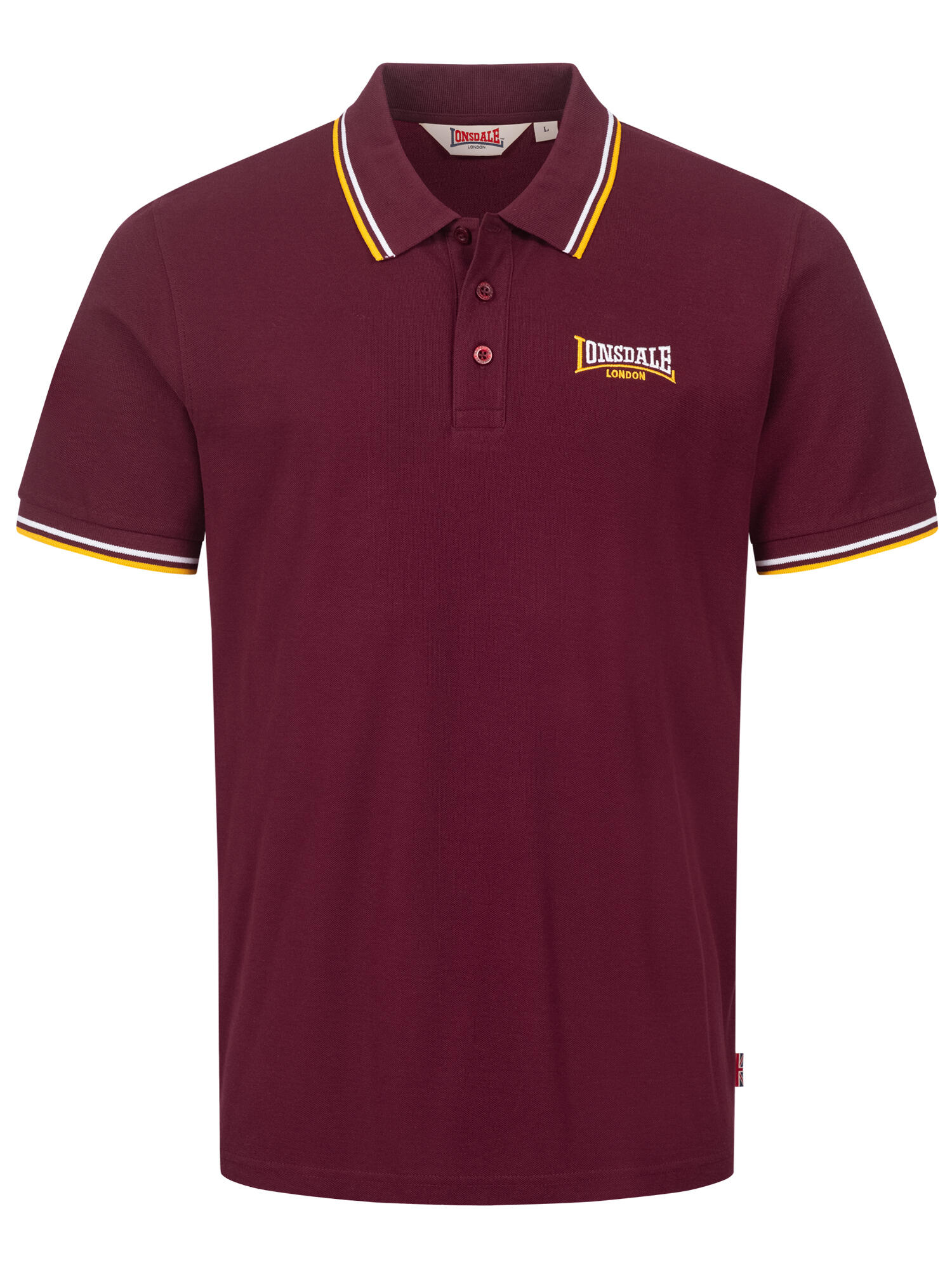 LONSDALE Herren Poloshirt normale Passform VELTON 2/5