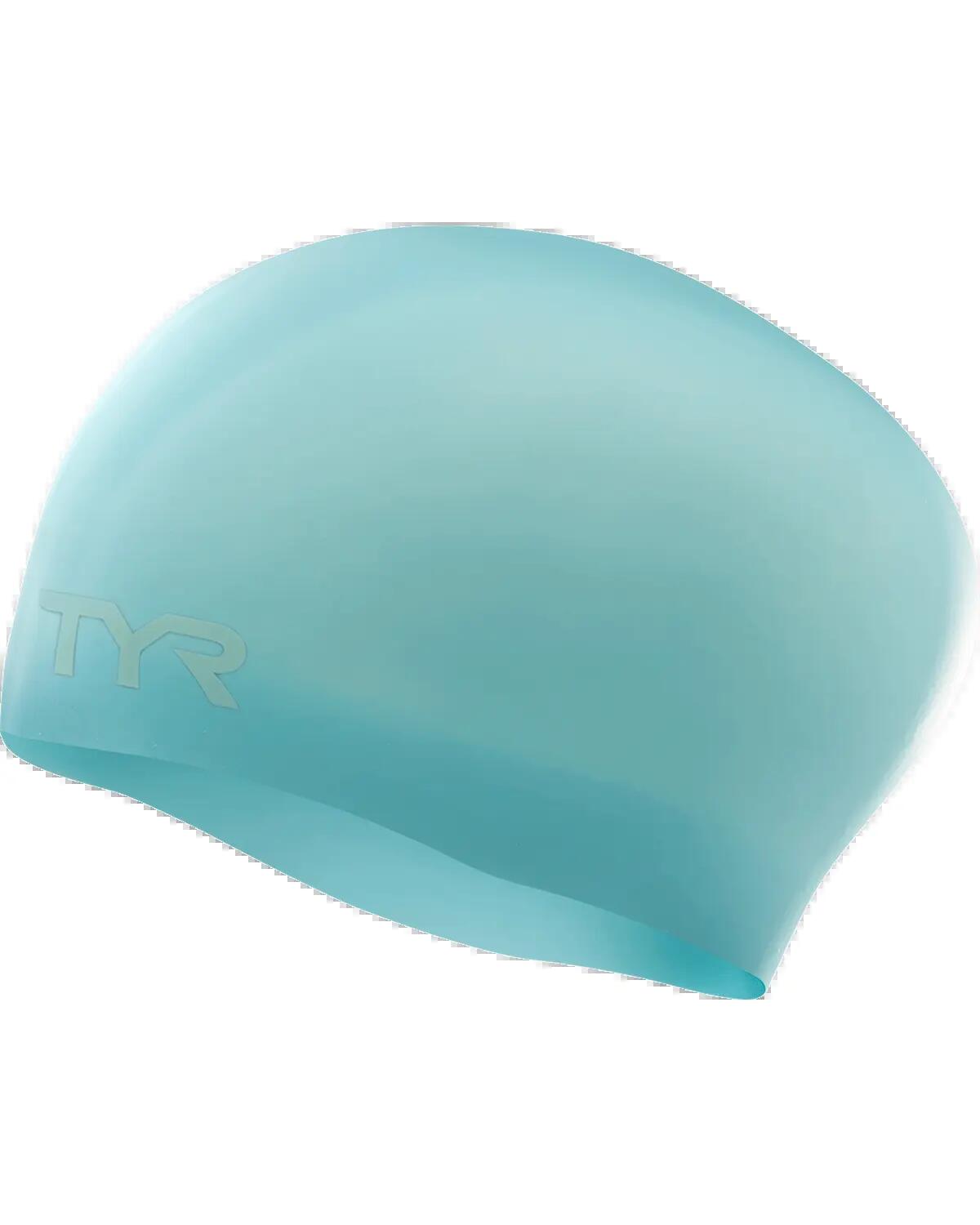 Bonnet de bain silicone cheveux longs TYR adulte 2/5