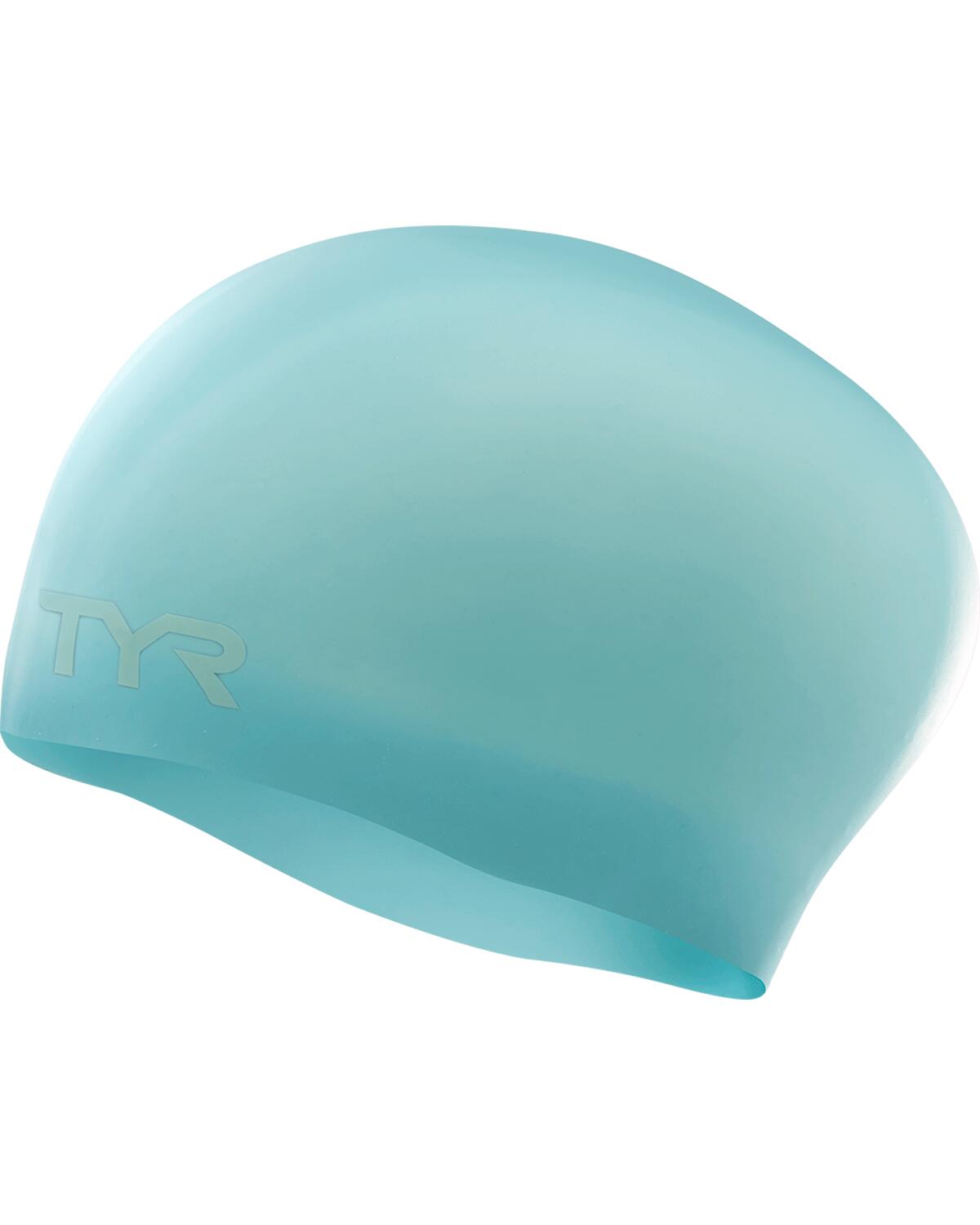 Bonnet de bain silicone cheveux longs TYR adulte 2/5