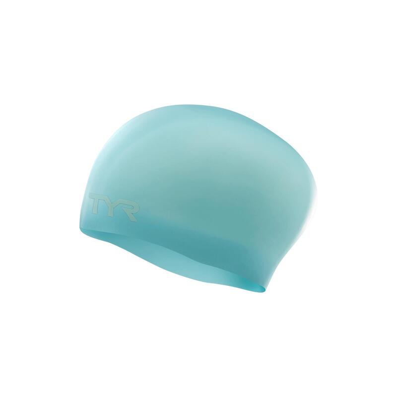 Bonnet de bain silicone cheveux longs TYR adulte