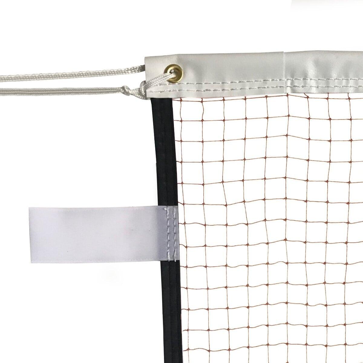 Badminton wedstrijdnet met klittenbandsluiting 19mm, 1.6mm Sporti France 2/3