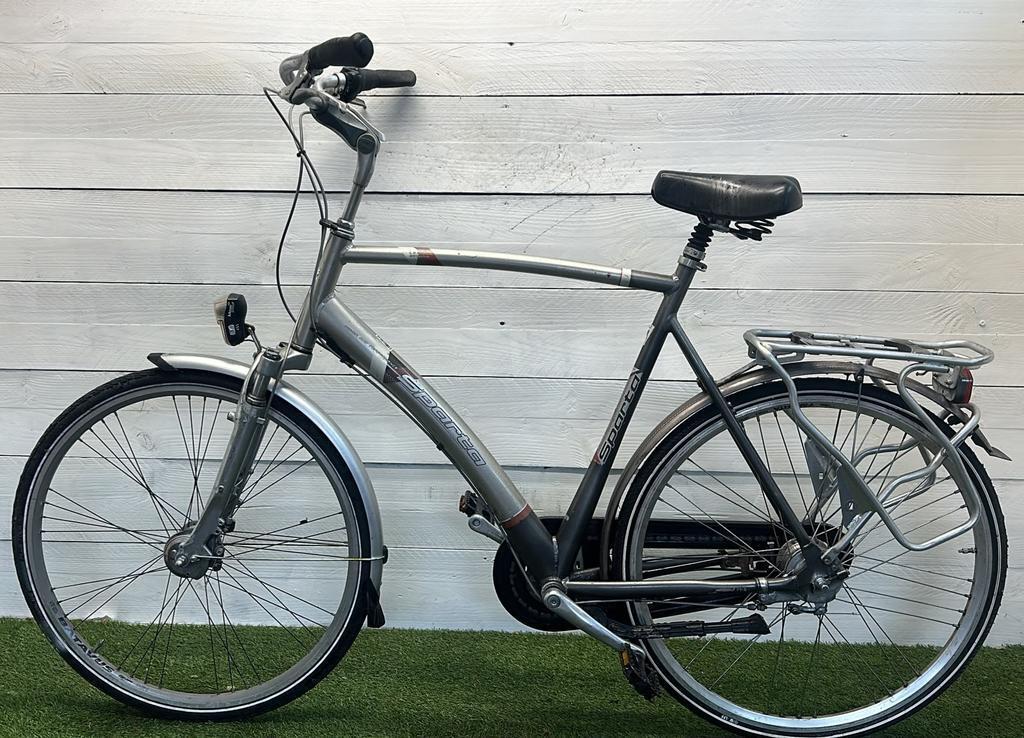 Sparta stadsfiets 65 cm, 7 versnellingen, grijs 3/3