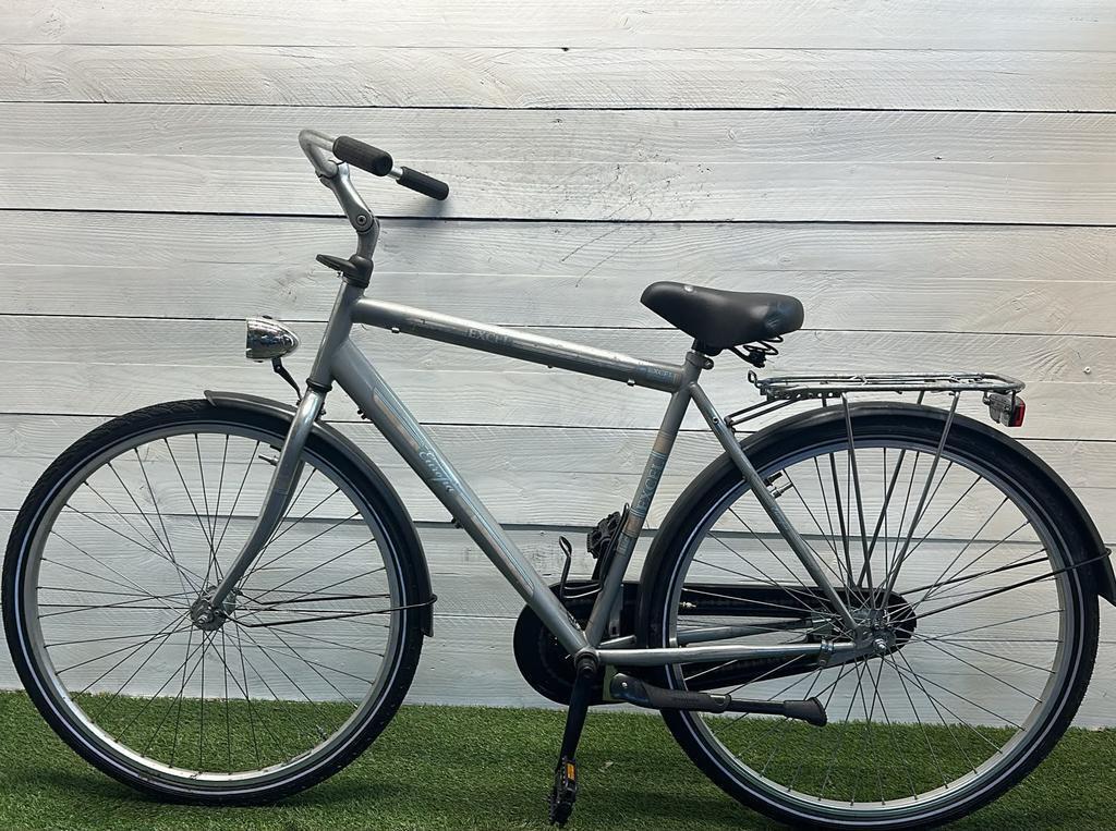 Stadsfiets 54 cm, 28" - metal/grijs 3/3