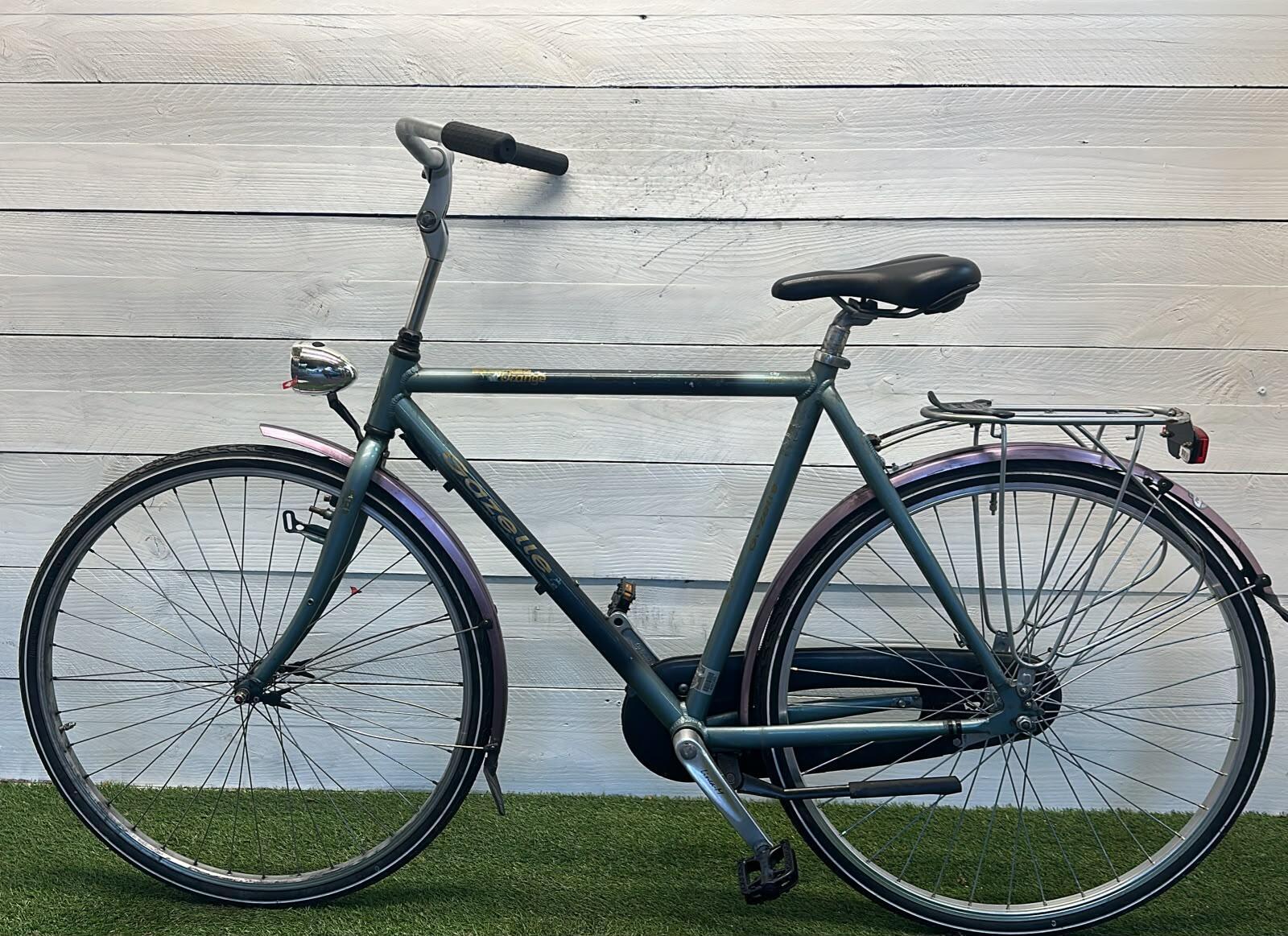 Gazelle stadsfiets, tweedehands oranje - 28", volledig geserviced 2/3