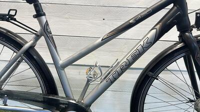 Trek stadsfiets 50 cm, 7 versnellingen, zwart