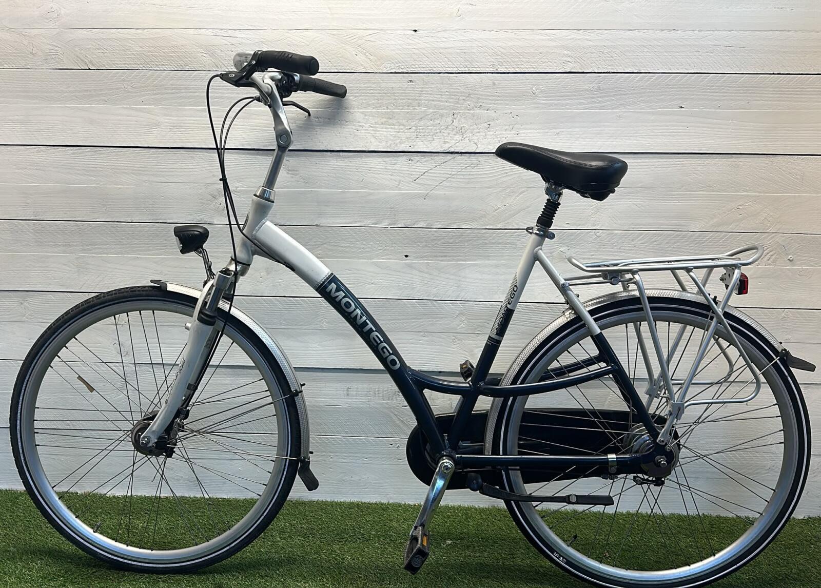 Montego stadsfiets 56 cm, 8 versnellingen, zwart 2/3