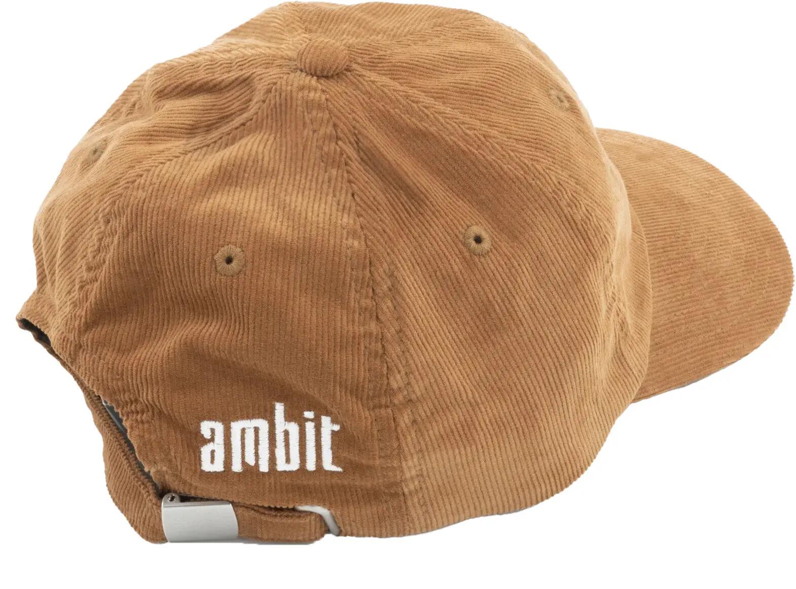 Ambit® Heritage Casquette en velours côtelé marron - Taille unique 2/2